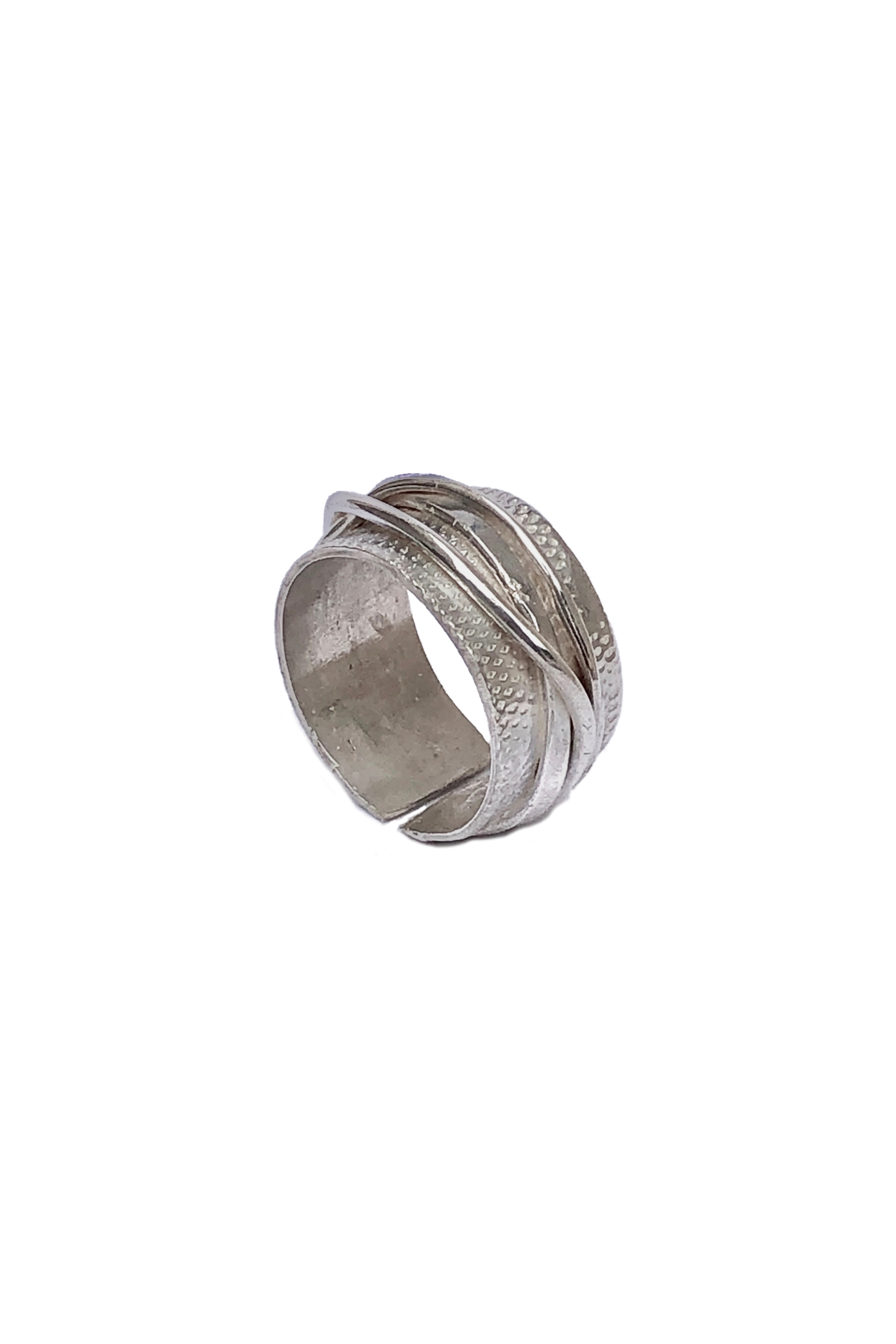 QUARTIERI Essentials Anello Argento 925 Regolabile