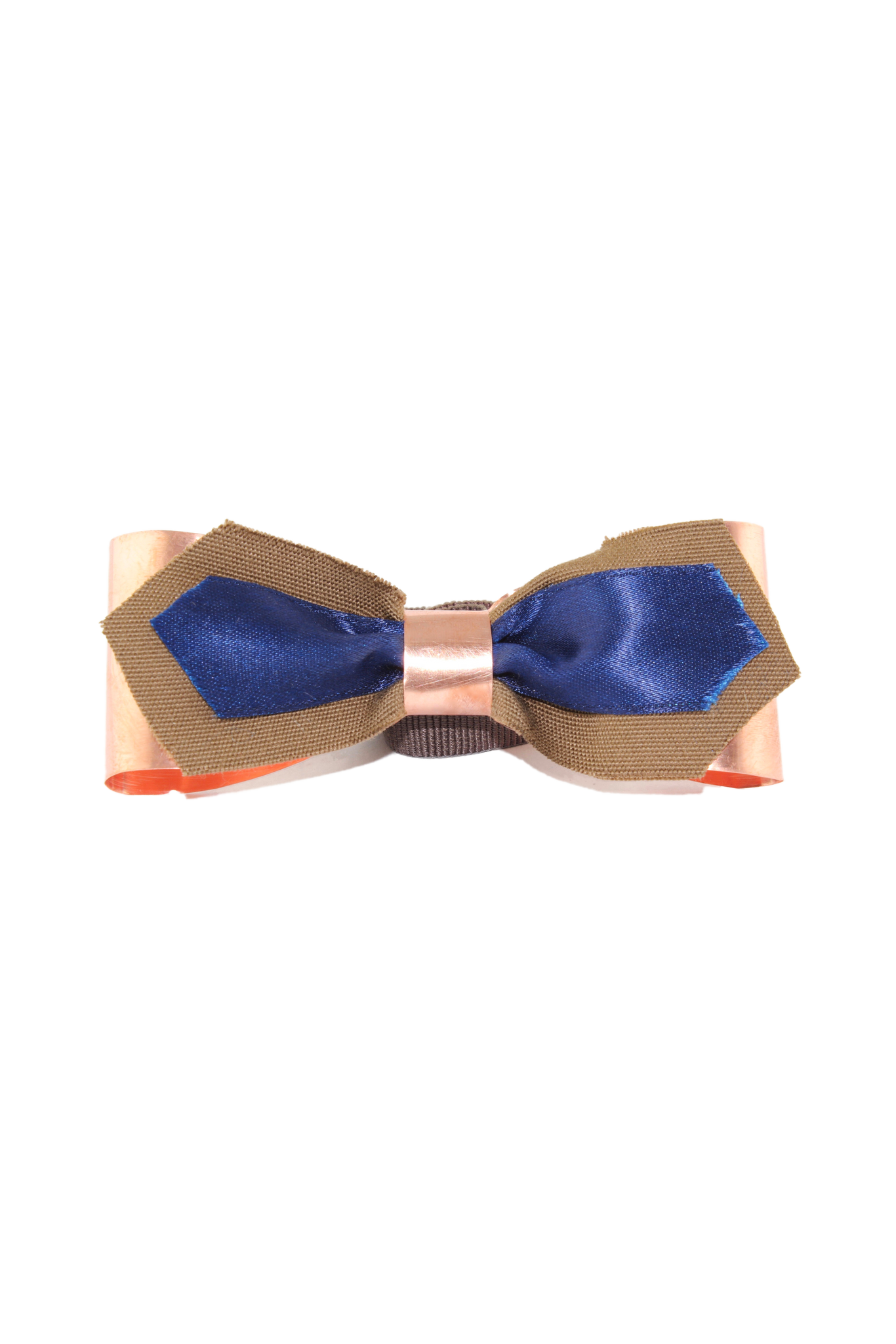 Papillon in rame con stoffe personalizzabili intercambiabili