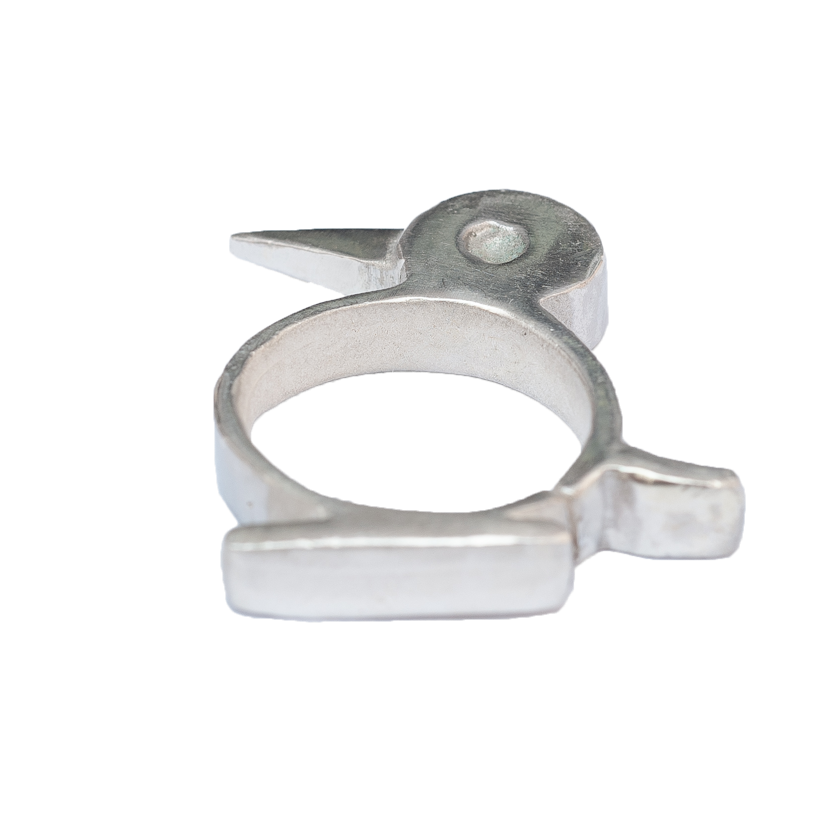 Anello picchio regolabile in argento 925